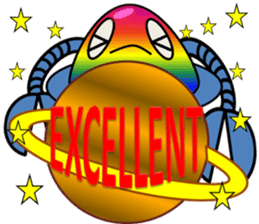 Mr. UFO sticker #5711776