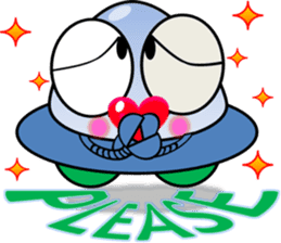 Mr. UFO sticker #5711788