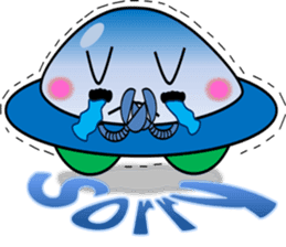 Mr. UFO sticker #5711789