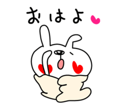 Love Rabbit (Fall & Winter) sticker #5712053