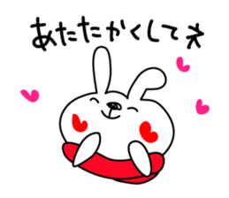 Love Rabbit (Fall & Winter) sticker #5712054