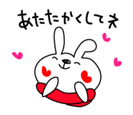 Love Rabbit (Fall & Winter) sticker #5712054