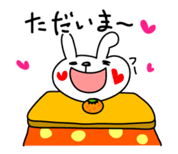 Love Rabbit (Fall & Winter) sticker #5712058