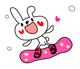 Love Rabbit (Fall & Winter) sticker #5712077