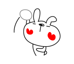 Love Rabbit (Fall & Winter) sticker #5712078