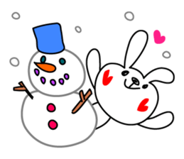 Love Rabbit (Fall & Winter) sticker #5712082