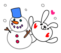 Love Rabbit (Fall & Winter) sticker #5712082