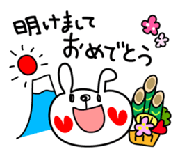 Love Rabbit (Fall & Winter) sticker #5712090