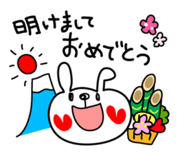 Love Rabbit (Fall & Winter) sticker #5712090