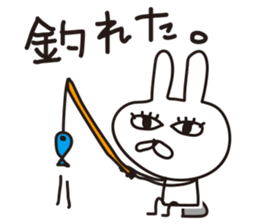 Rabbit with eye force.2 sticker #5712151