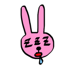 yeah!usagigipyon face sticker #5712369