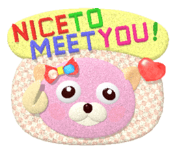 Kuma-Po Chan (Basic and easy to use) (E) sticker #5712422