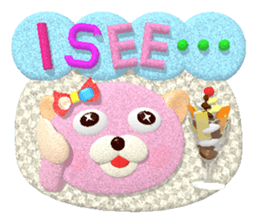 Kuma-Po Chan (Basic and easy to use) (E) sticker #5712426