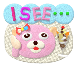 Kuma-Po Chan (Basic and easy to use) (E) sticker #5712426