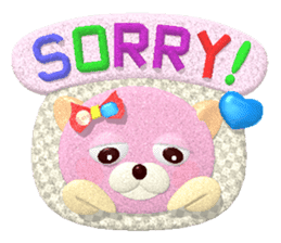 Kuma-Po Chan (Basic and easy to use) (E) sticker #5712431