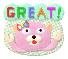 Kuma-Po Chan (Basic and easy to use) (E) sticker #5712432