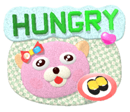 Kuma-Po Chan (Basic and easy to use) (E) sticker #5712433