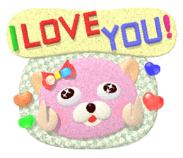 Kuma-Po Chan (Basic and easy to use) (E) sticker #5712435