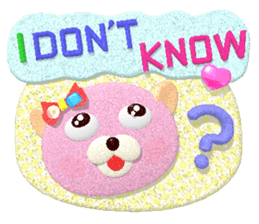 Kuma-Po Chan (Basic and easy to use) (E) sticker #5712440