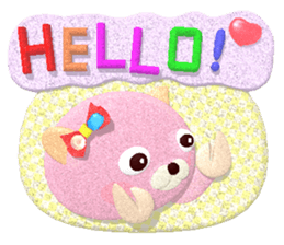 Kuma-Po Chan (Basic and easy to use) (E) sticker #5712441