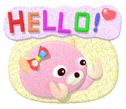 Kuma-Po Chan (Basic and easy to use) (E) sticker #5712441