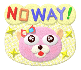 Kuma-Po Chan (Basic and easy to use) (E) sticker #5712443