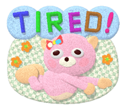 Kuma-Po Chan (Basic and easy to use) (E) sticker #5712449