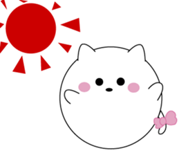 manmaru cat sticker #5712933