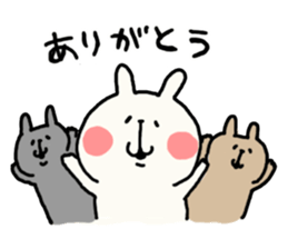 hokkaidoben usagi2 sticker #5713179