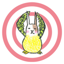 Bunny Parrot sticker #5713272