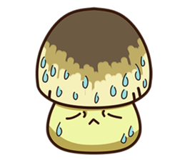 Straw mushroom boy Won Won(English) sticker #5713406