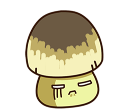 Straw mushroom boy Won Won(English) sticker #5713414