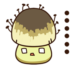 Straw mushroom boy Won Won(English) sticker #5713416