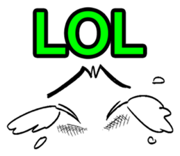 make your face (English) sticker #5713609