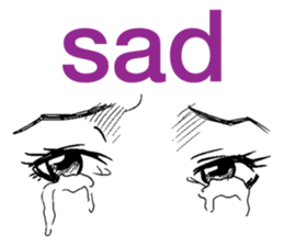 make your face (English) sticker #5713616