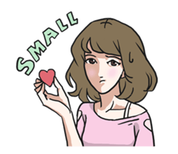 AsB - Girls Heart sticker #5713893