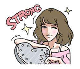 AsB - Girls Heart sticker #5713895