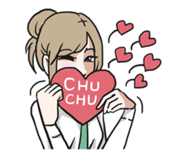 AsB - Girls Heart sticker #5713904