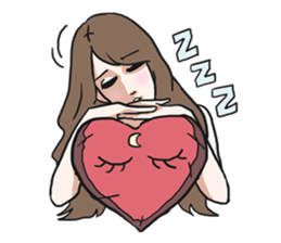 AsB - Girls Heart sticker #5713923