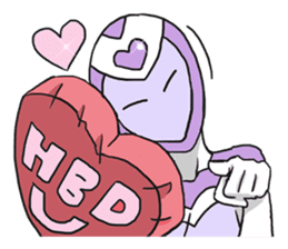 AsB - Kokoro Five (Heart Ranger) sticker #5714061