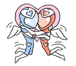 AsB - Kokoro Five (Heart Ranger) sticker #5714082