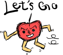 SUPER APPLE sticker #5714124