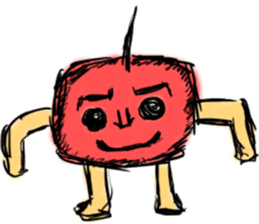 SUPER APPLE sticker #5714125