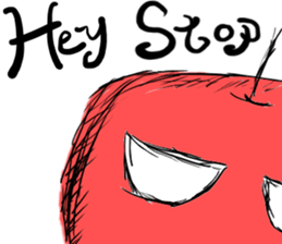 SUPER APPLE sticker #5714133