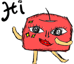 SUPER APPLE sticker #5714147