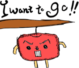 SUPER APPLE sticker #5714148