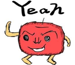 SUPER APPLE sticker #5714150