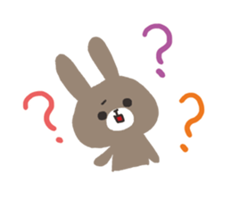 A pig and a bear and rabbit sticker #5714533