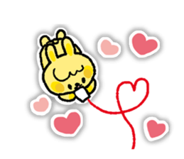 TATENAGA STICKER RABBIT sticker #5715084