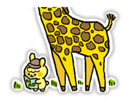 TATENAGA STICKER RABBIT sticker #5715090